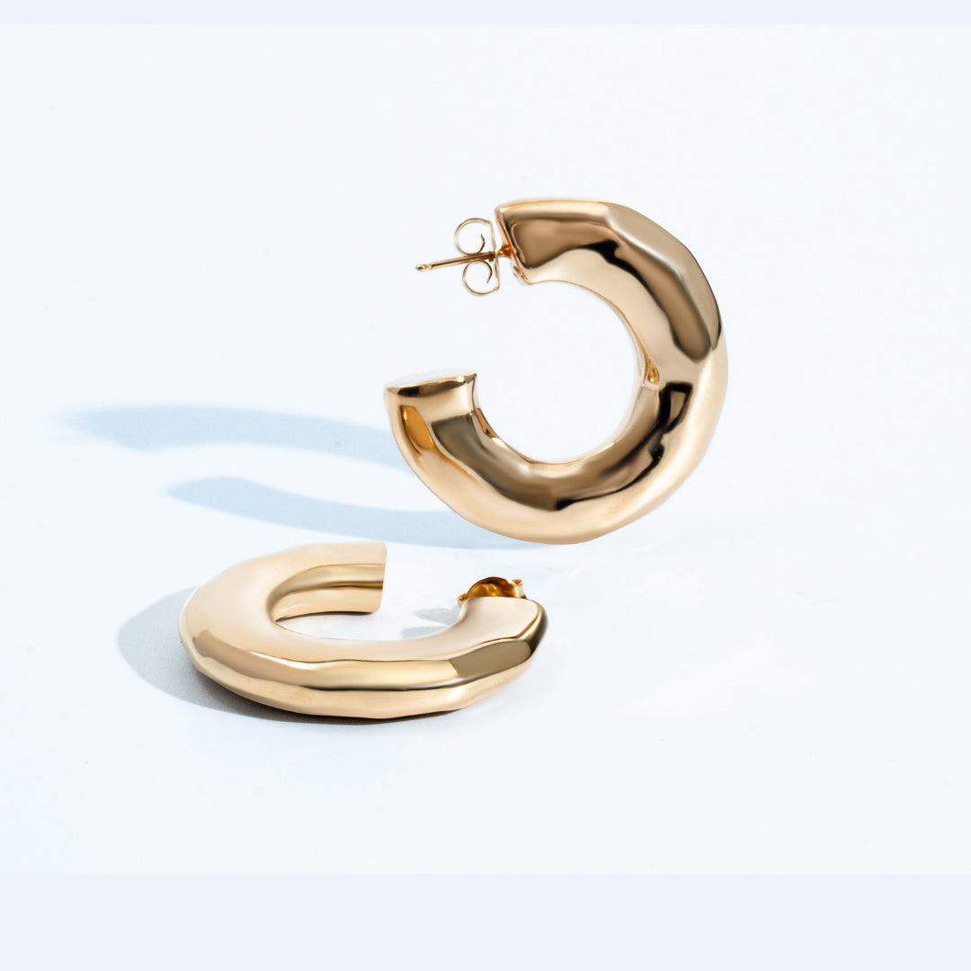 Emma Gold Hoops
