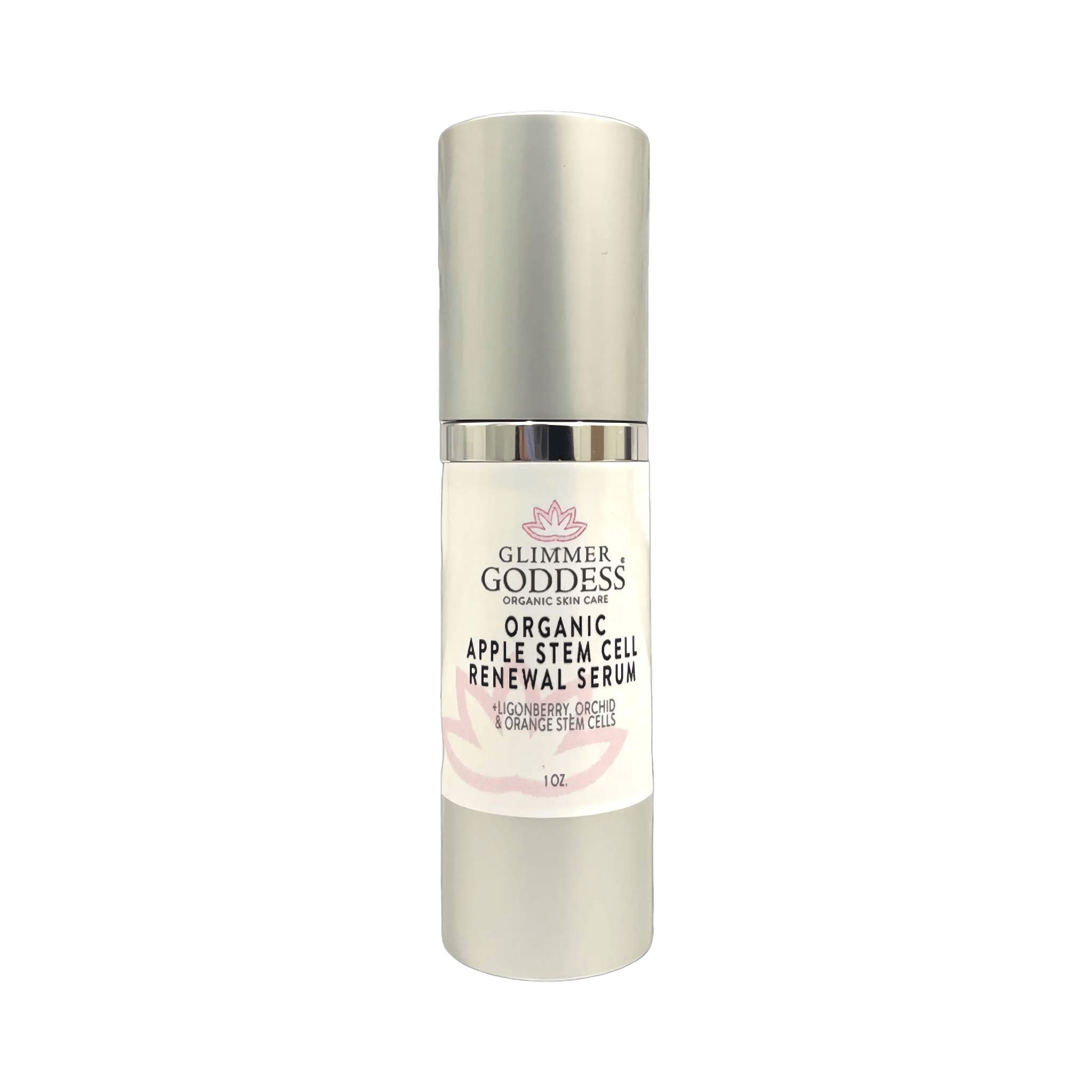 Organic Apple Stem Cell Serum for Anti-Aging | Lingonberry, Orchid & Orange Stem Cells for Hydration & Wrinkle Defense