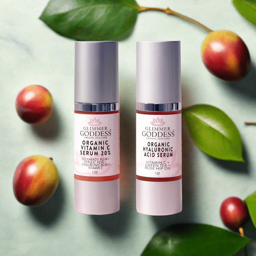 Radiance + Hydration Duo: Vitamin C 20% & Hyaluronic Acid Serum Bundle