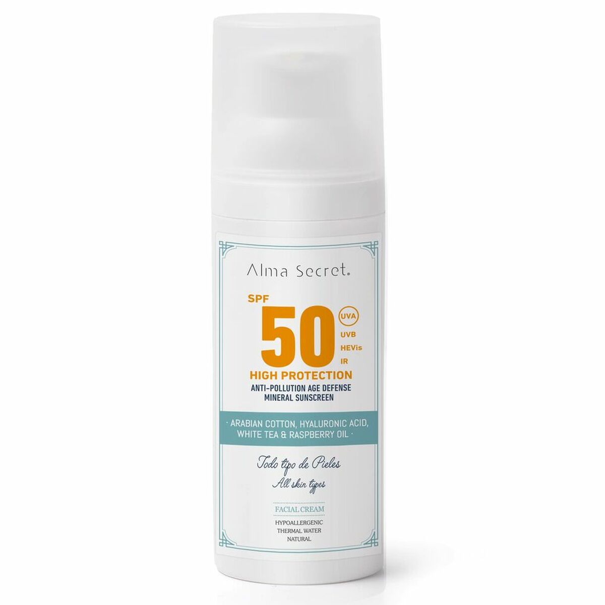 Sun Block Alma Secret 172 Spf 50 50 ml