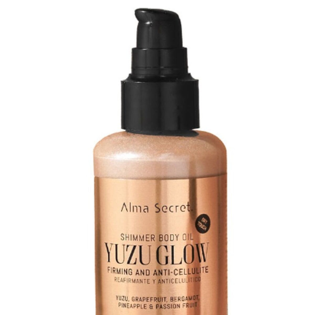 Anti-Cellulite Body Oil Alma Secret Yuzu Glow 100 ml Highlighter