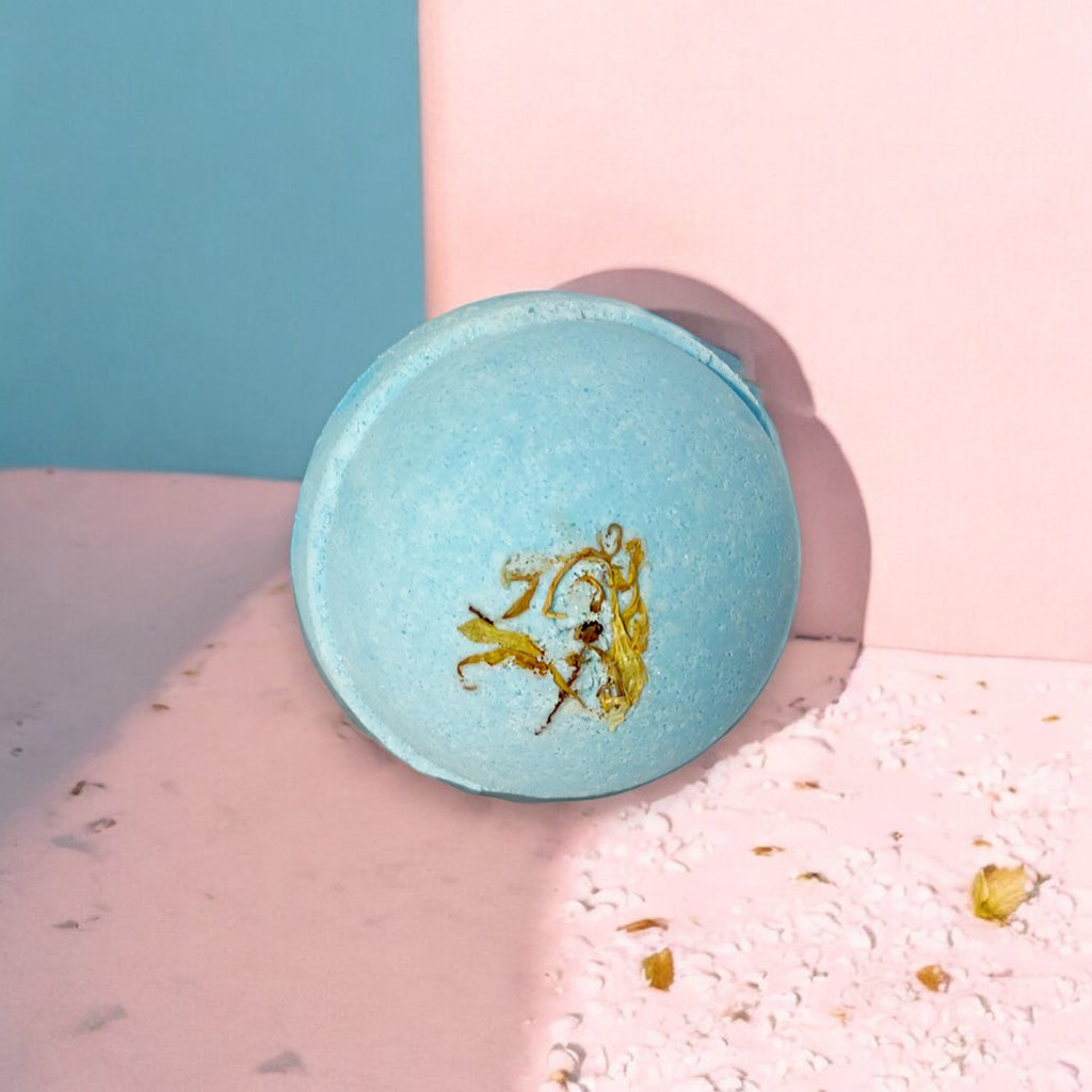 Young Citrus and Hemp Oil Bath Bomb