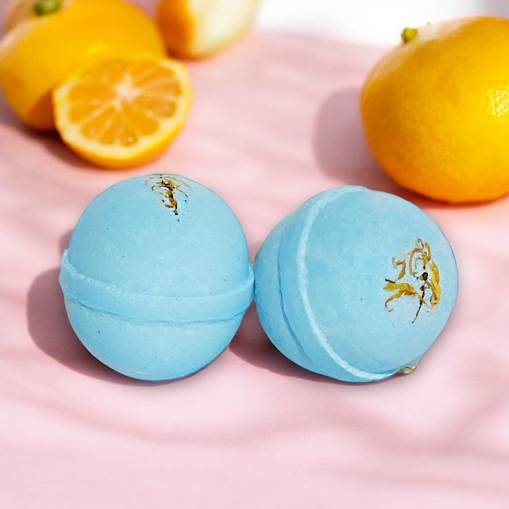 Young Citrus and Hemp Oil Bath Bomb