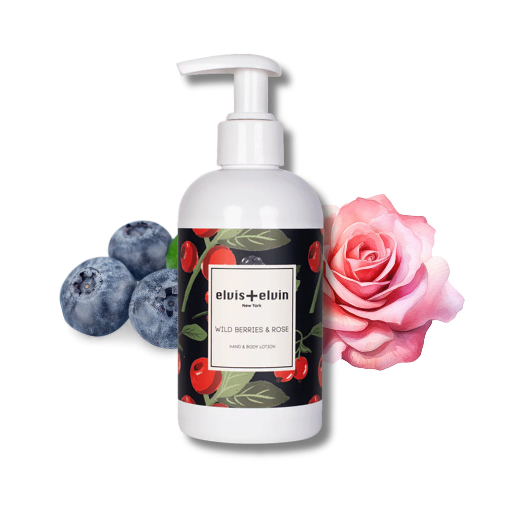 elvis+elvin Wild Berries & Rose Hand & Body Lotion