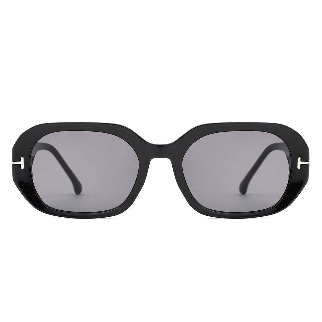 Nexis - Geometric Square Thick Frame Fashion Sunglasses