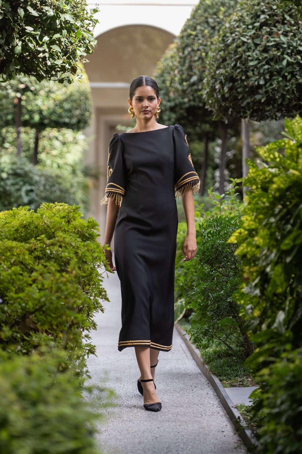 Connie Twist Gold Earrings