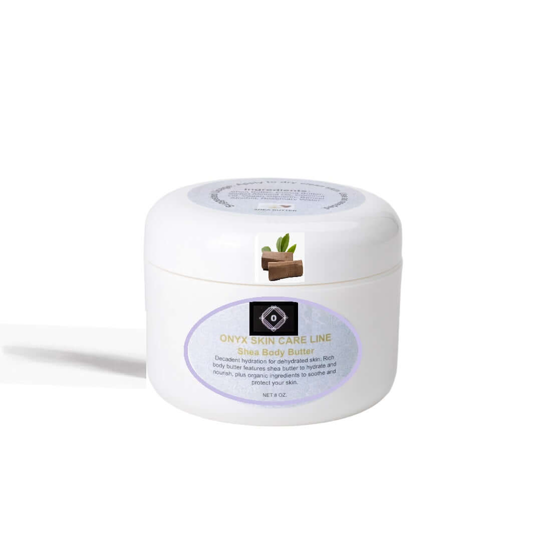 organic shea body butter sandalwood