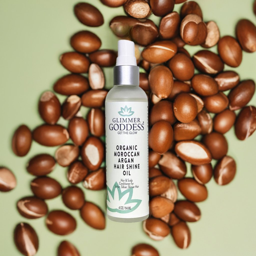Organic Hair Shine Spray | Moroccan Argan Oil